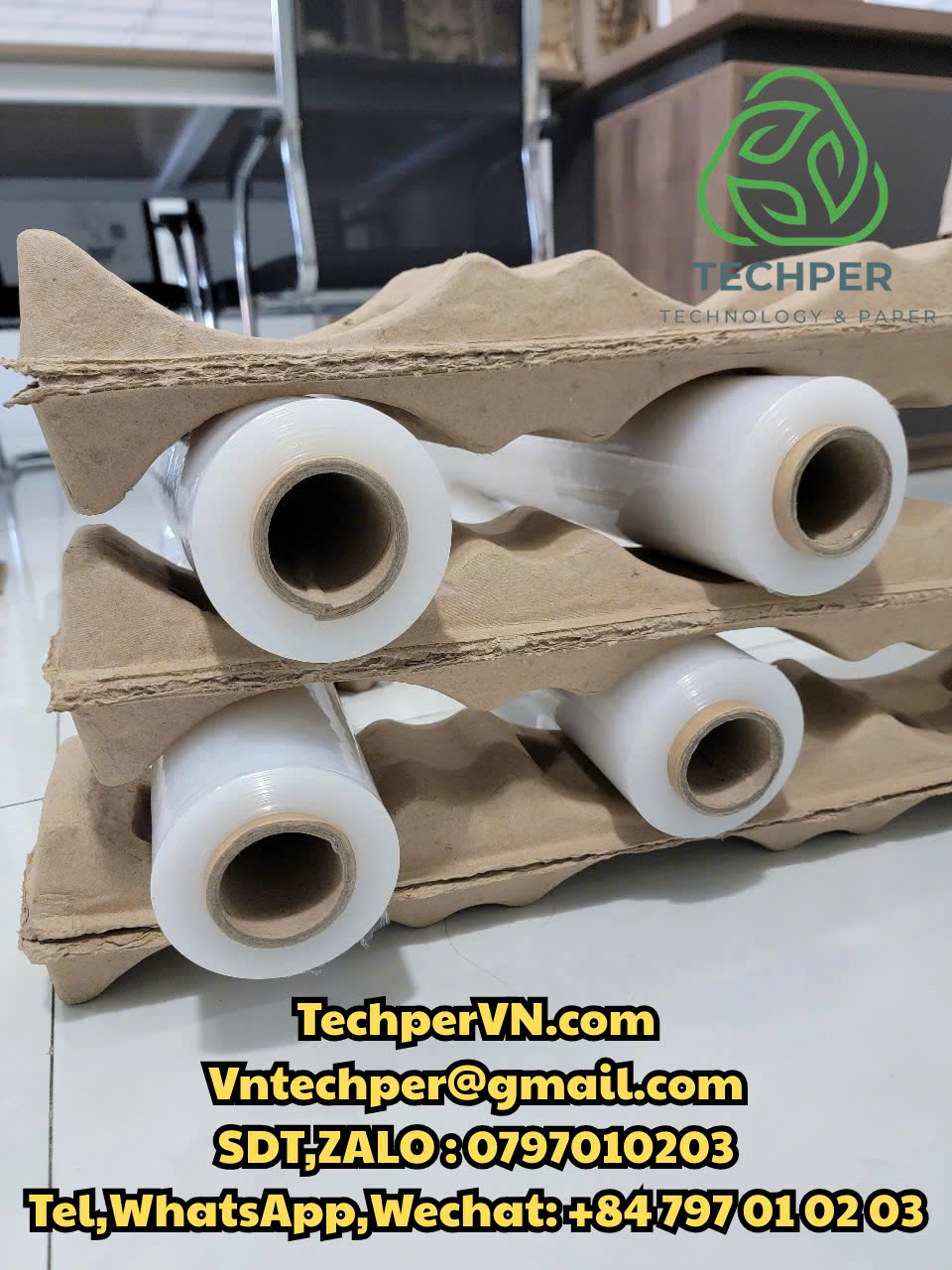 Khay đỡ cuộn vải